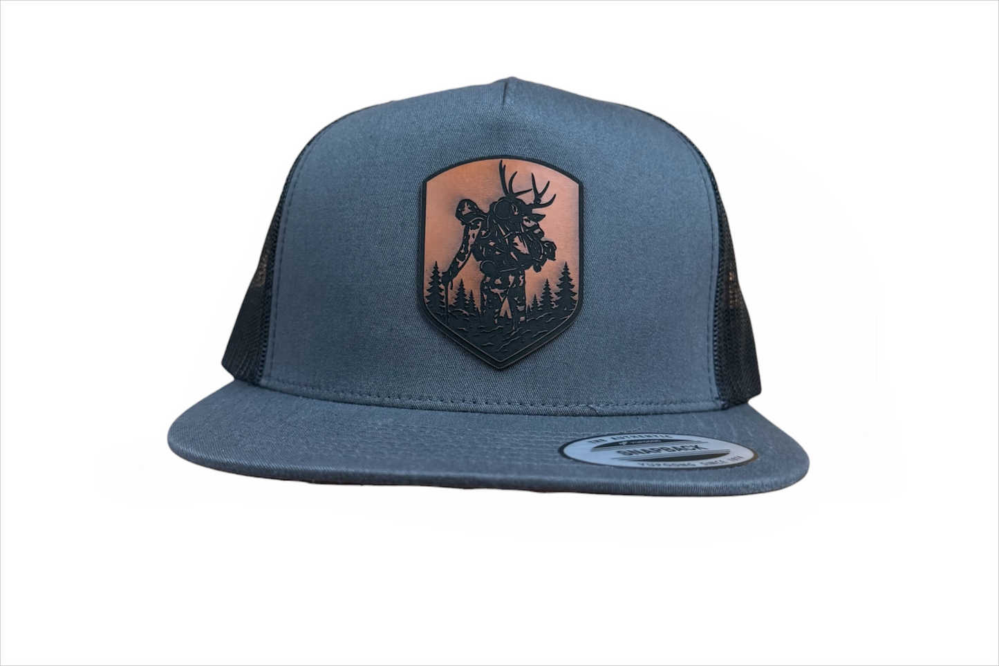 GREY TAN BUCK FLATBRIM