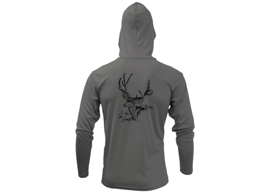 GREY-LITE HNTR HOODIE