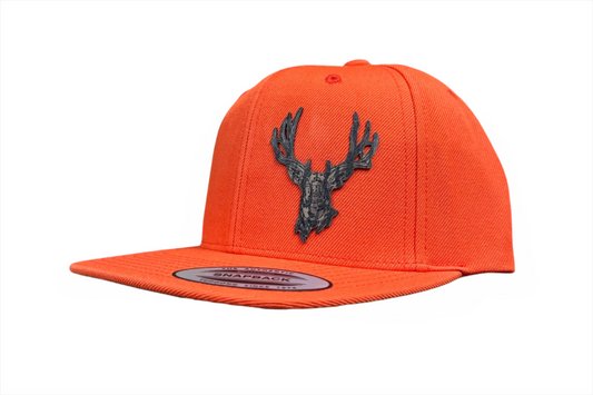 BLAZE ORANGE BUCK FLATBRIM