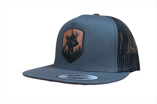 GREY TAN BUCK FLATBRIM