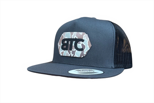 GREY TOPO BTC FLATBRIM